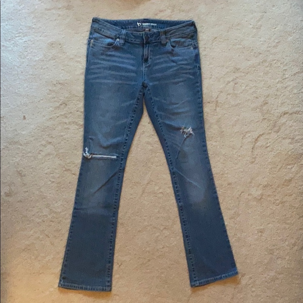 Bullhead Skinny Boot Cut Jeans, Size 9